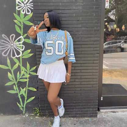 Herr T-shirt Tränings Polyester med Brevtryck-4