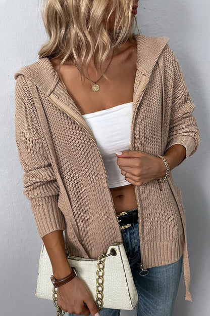 Kvinnors Hoodie Casual V-hals Polyester-1