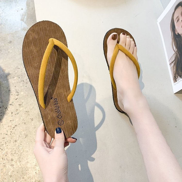 Dam Flip-Flops Ergonomisk Fotbädd Icke-Halkande Sula 8