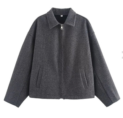 Variant image for Dam Fleecejacka Modern Design Mjuk Fleece med Ståkrage och Dragkedja-6