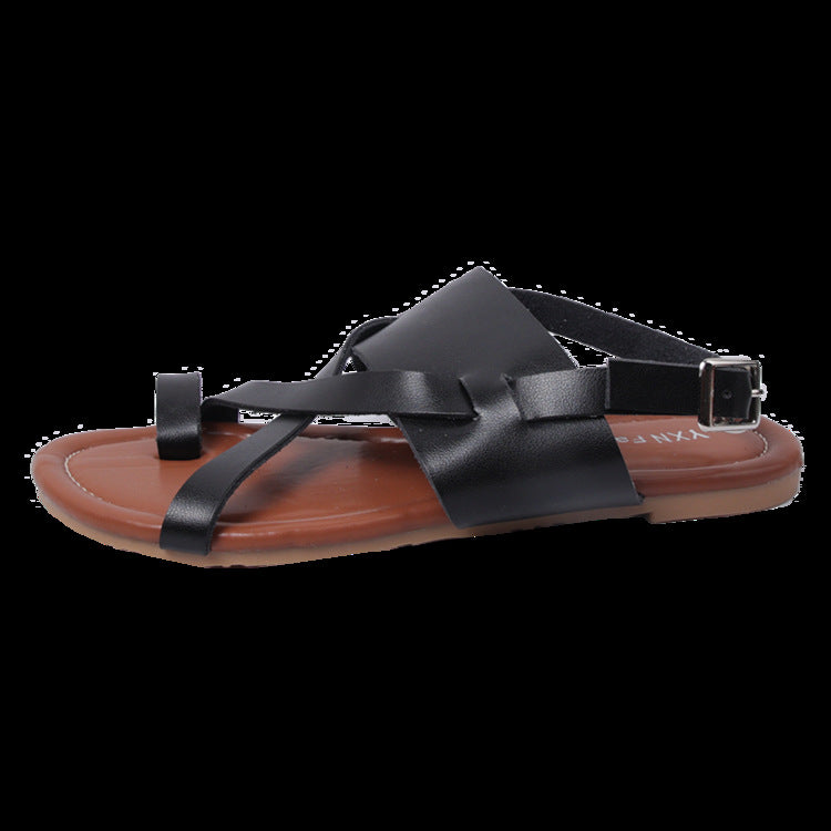 Dam Sandaler Justerbara Remmar Chic Design Syntetiskt Material 8