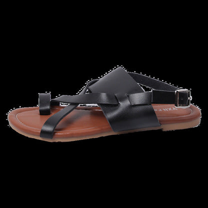 Dam Sandaler Justerbara Remmar Chic Design Syntetiskt Material 8