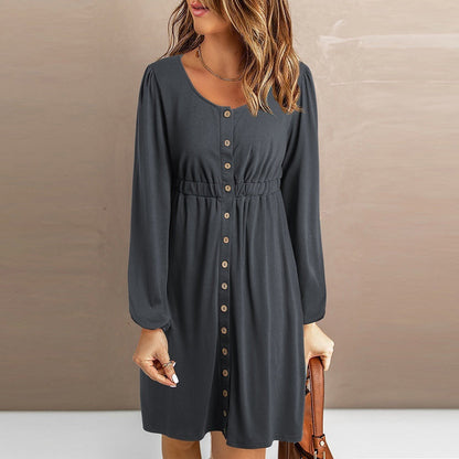 Variant image for Kvinna Off-Shoulder Klänning Långärmad Polyester-25