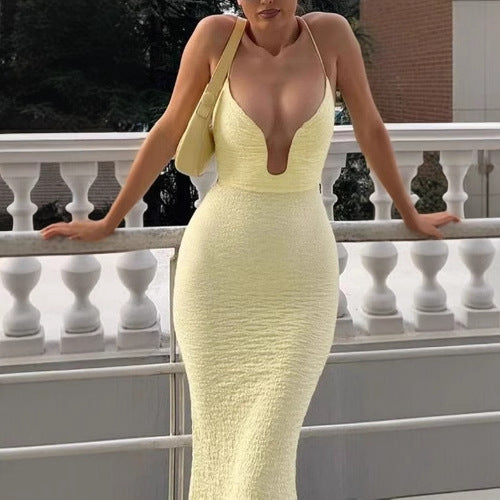 Kostym Set Dam Asymmetrisk V-Ringning Polyester Raka Benformade Byxor-4