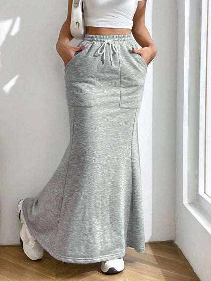 Variant image for Dam Klänning A-Linje Midi Polyester Fina Dam Klänningar-1