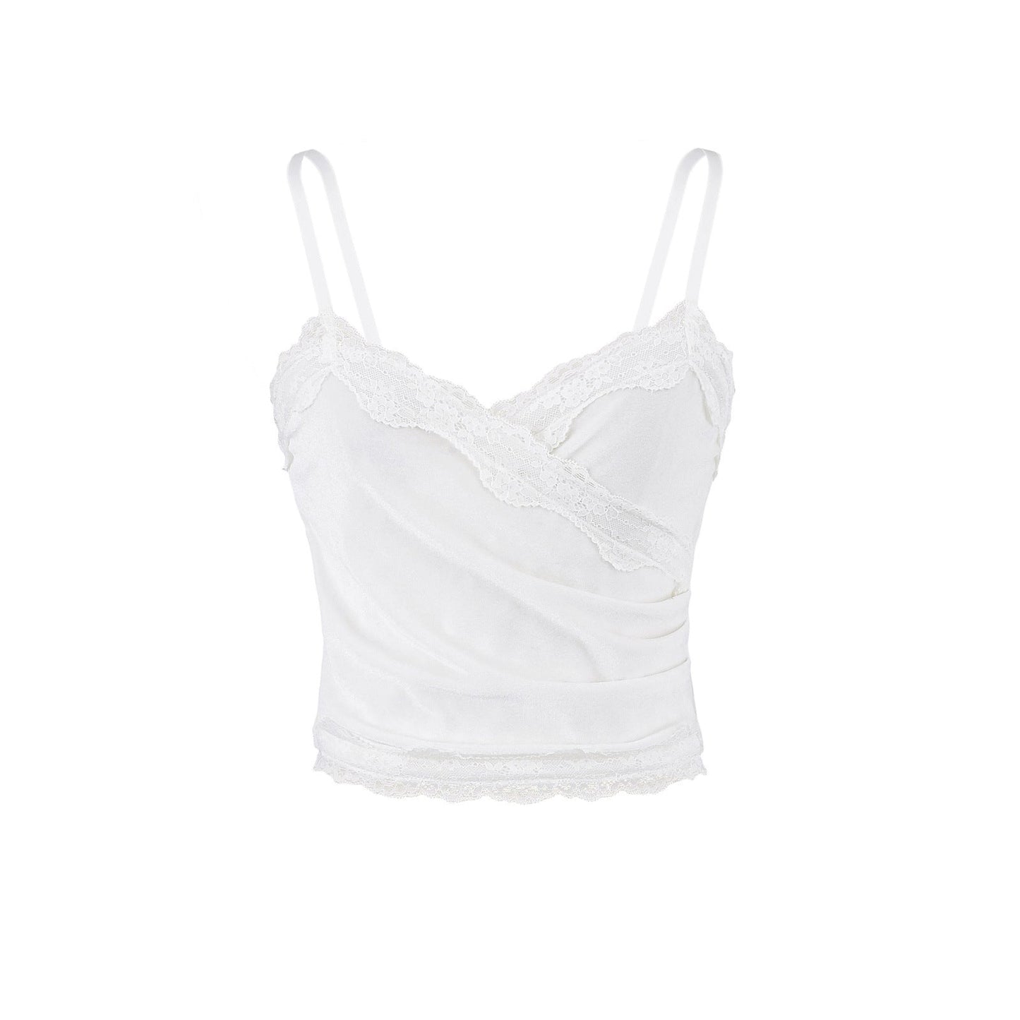 Kvinnors Topp med Rüsch-design i Mjukt Tyg 1