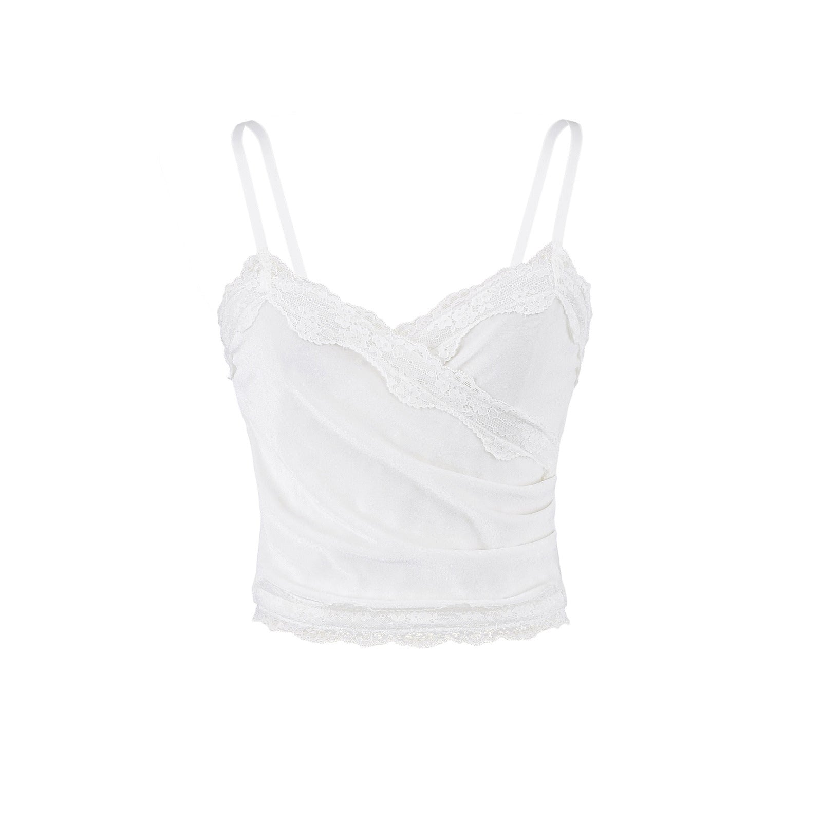 Kvinnors Topp med Rüsch-design i Mjukt Tyg 5