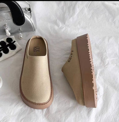 Variant image for Kvinnors Pantoletter Bekväm Textil Minimalistisk Design-2