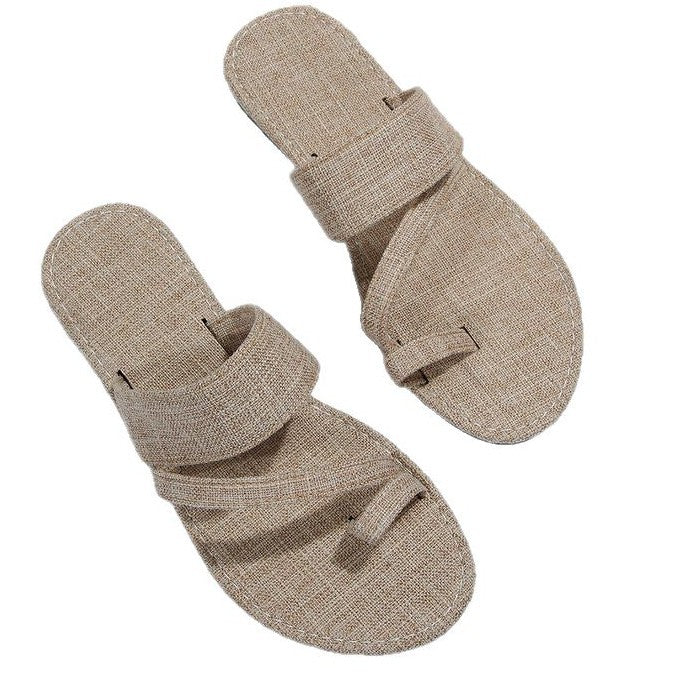 Dam Sandaler Strandsandaler Lätta Material med Mjuk Fotbädd och Breda Remmar 6