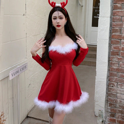 Variant image for Dam Off-Shoulder Jumpsuit Klänning Polyester Lång Ärmar-4