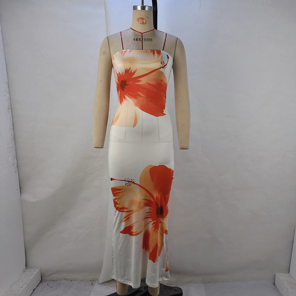 Variant image for Dam Off-Shoulder Klänning Figurnära Polyester för Sommarfest och Bröllop-1