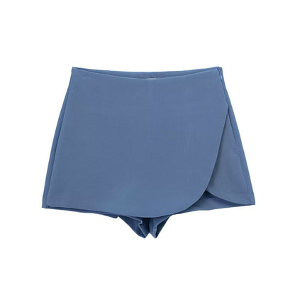 Variant image for Dam Slim-fit Höga Midjabyxor i Streetwear Stil Elastiskt Material-18