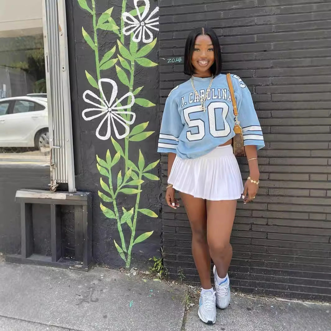 Herr T-shirt Tränings Polyester med Brevtryck-2