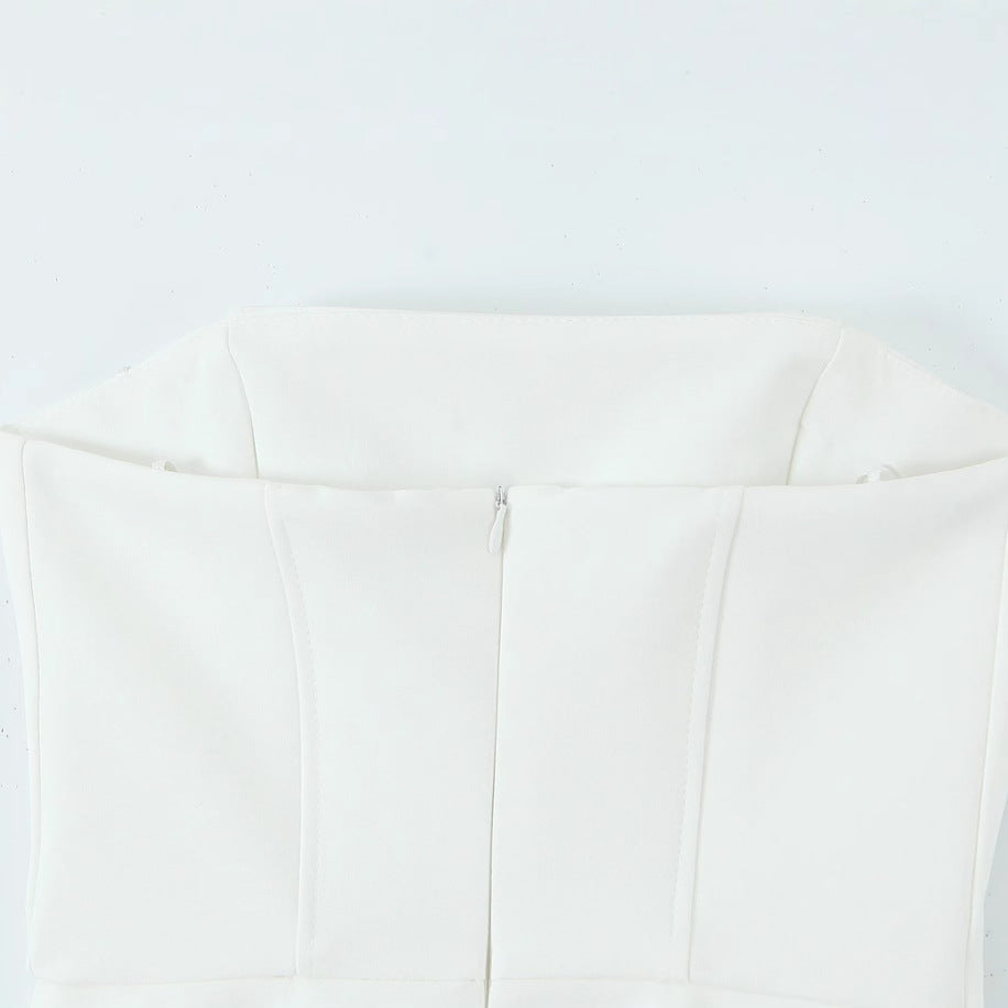 Kvinnor A-Line Klänning Kort Polyester-4