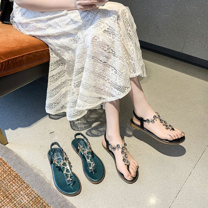 Dam Sandaler Tåavskiljare Glamour Syntetisk Material-5