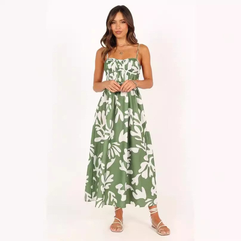 Variant image for Fina Dam Klänningar Elastisk Midja Polyester Svängande Design-5