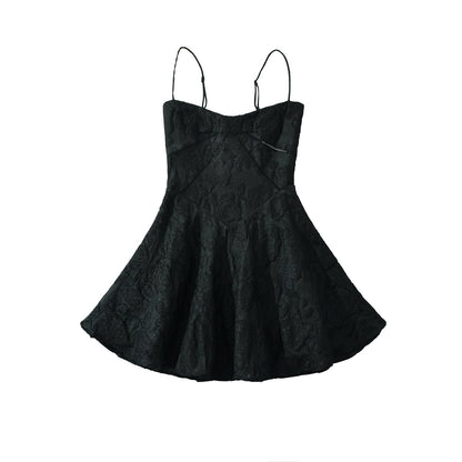 Kvinnors Klänning Spaghetti Band Blommig Andningsbart Tyg 6