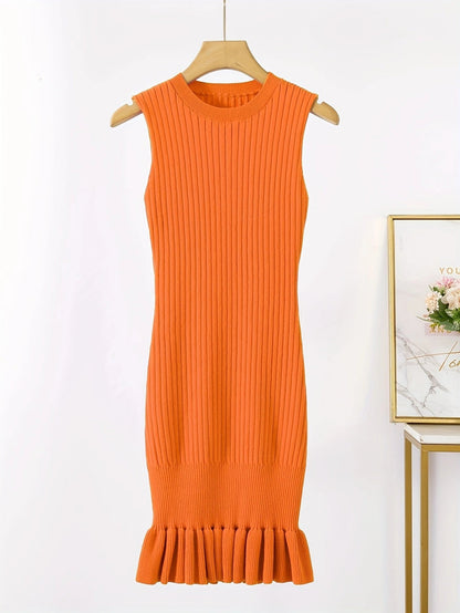 Variant image for Kvinnors Midi Klänning Ärmlös Polyester Pendulum-9