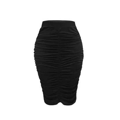 Kvinnors Ruffle Tröja Figurpassande Elastisk 6