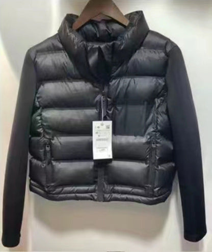 Variant image for Damjacka Kort Vadderad Polyester Färgblockerad-1