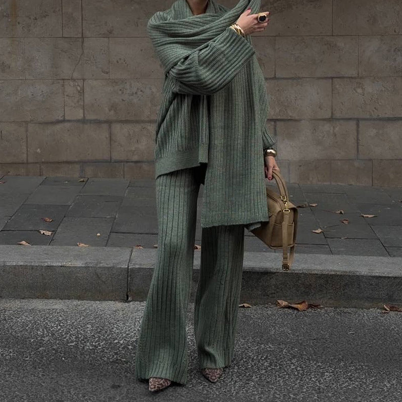 Dam Stickdräkt Ribbad Mjuk Kvalitet 1