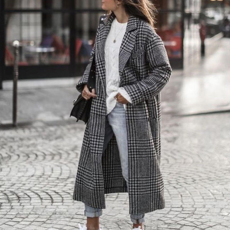 Variant image for Vinterkappa Dam Ull Långärmad Dubbelknäppning-64