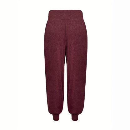 Dam Harembyxor Lätta Elastisk Midja Andningsbart Tyg 5