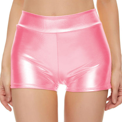Variant image for Kvinnliga Sportshorts Högskuren Elastisk Tyg-2
