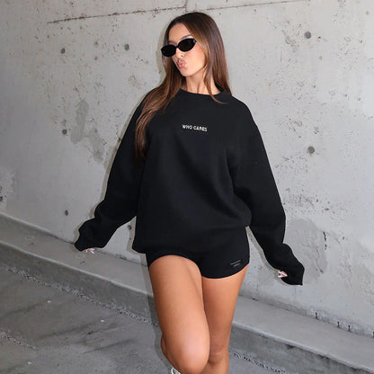 Kvinnors Sportig Tröja och Shorts Uppsättning i Andningsbart Material med Ballongärmar – S, M, L, XL 8