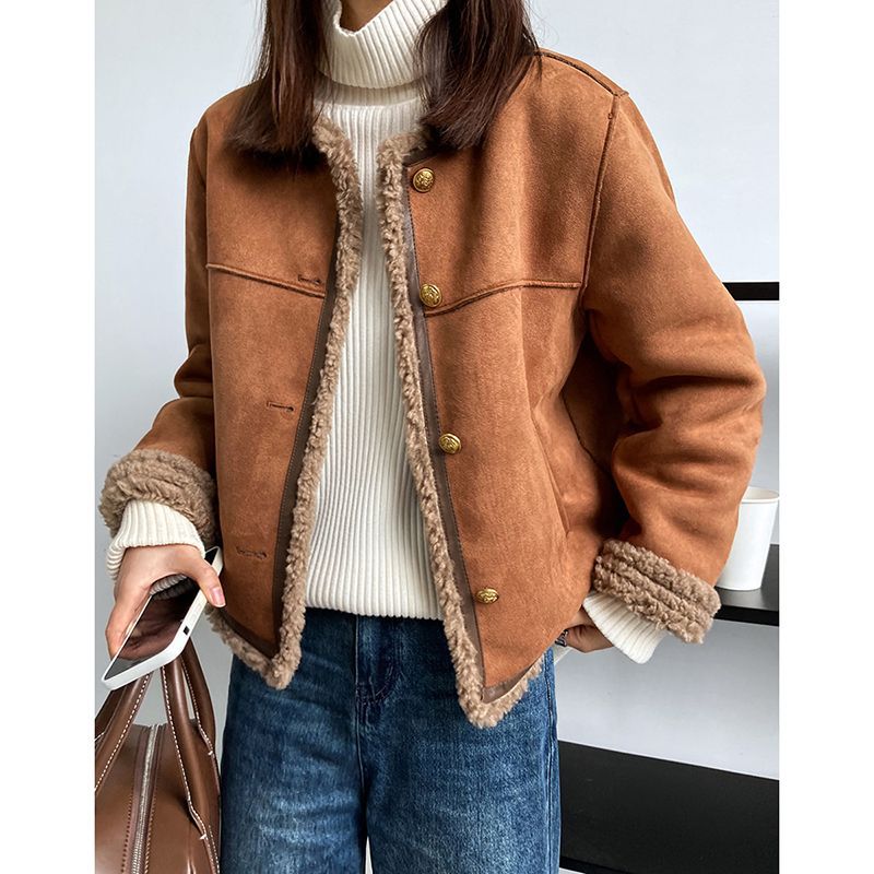Damjacka Modern Polyester Bekväm och Trendig Jacka för Dam 1