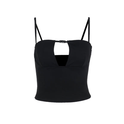 Kvinnors Bustier Topp Utskuren Justerbara Bärare Högkvalitativt Material 6