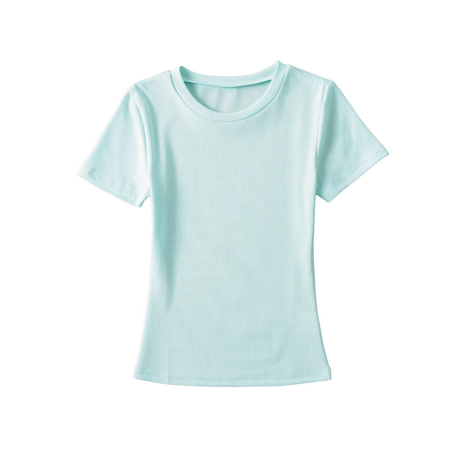 Variant image for Dam T-Shirt Avslappnad Snitt Andningsbar Bomull-4