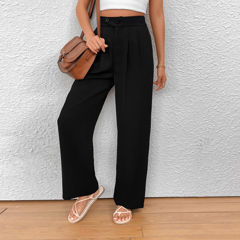 Fritidsbyxor Dam Brett Ben Polyester Elegant Komfort-3