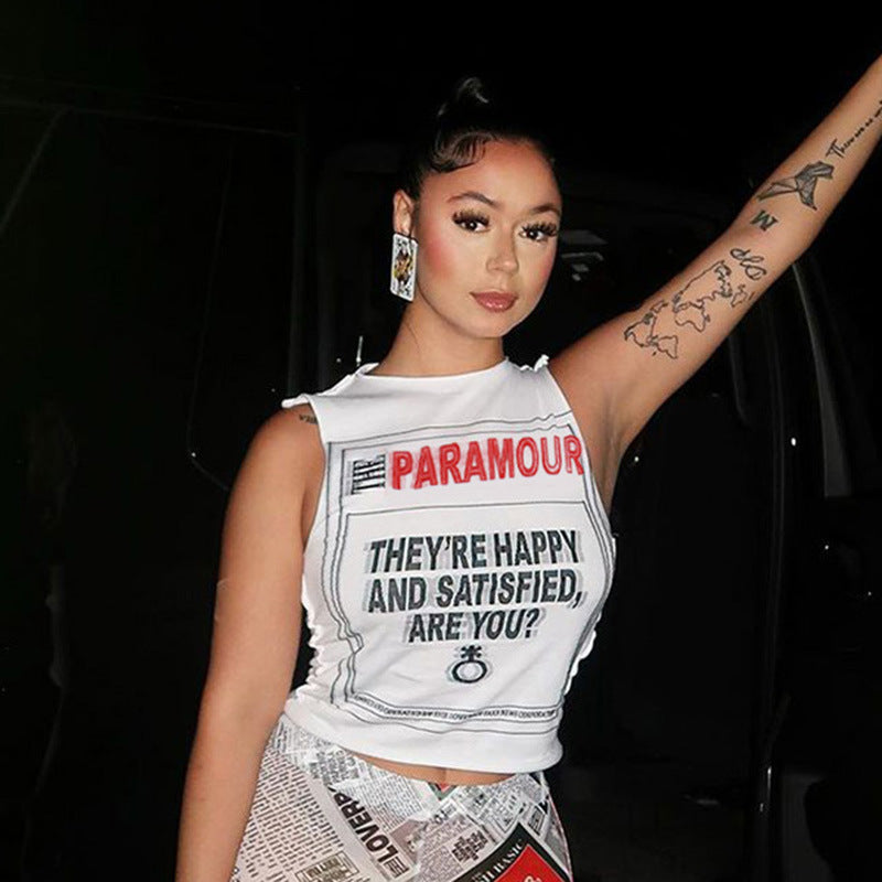 Variant image for Herr T-shirt Slim Fit Ärmlös Polyester Spandex-1