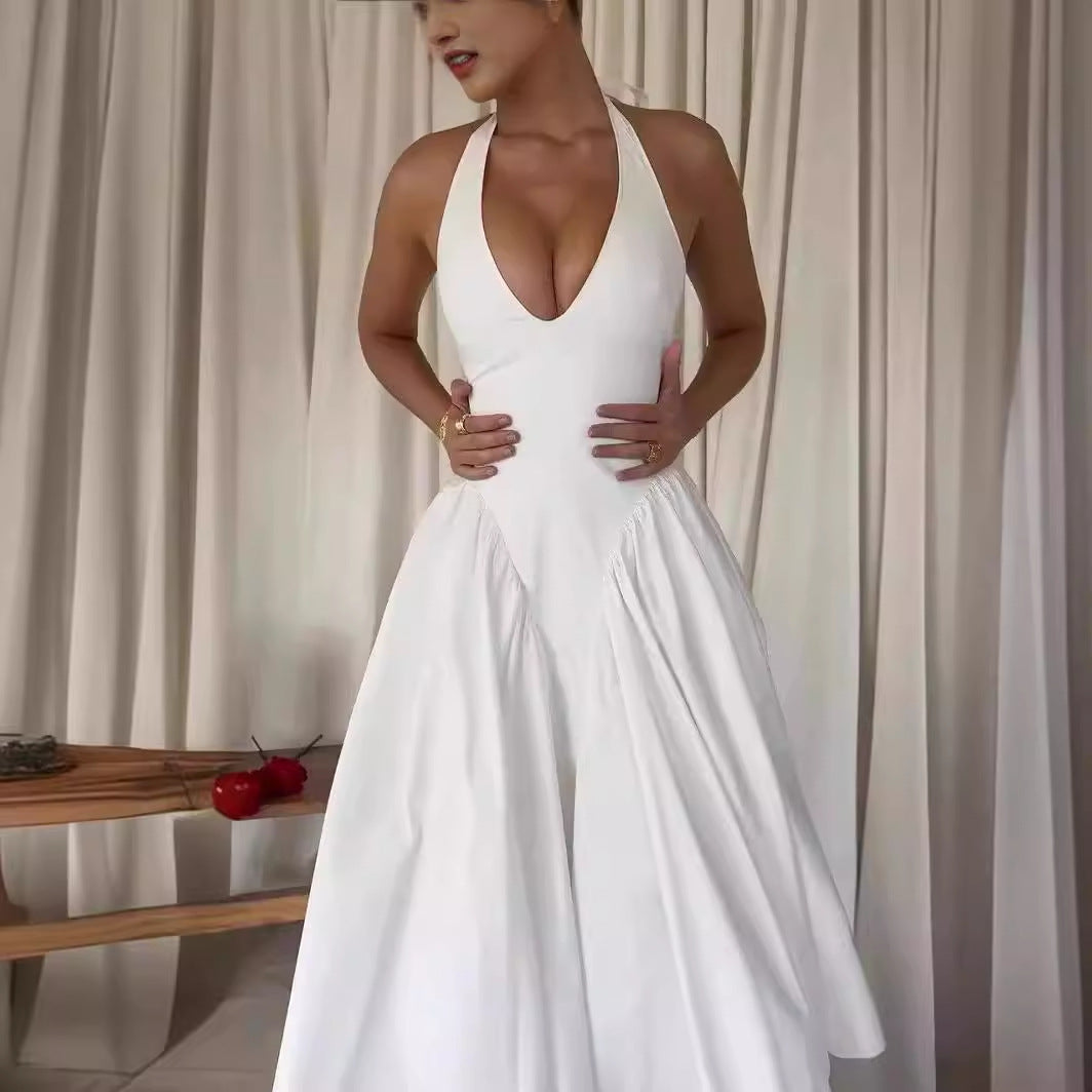 Dam Maxi Kjol Patchwork Polyester-2