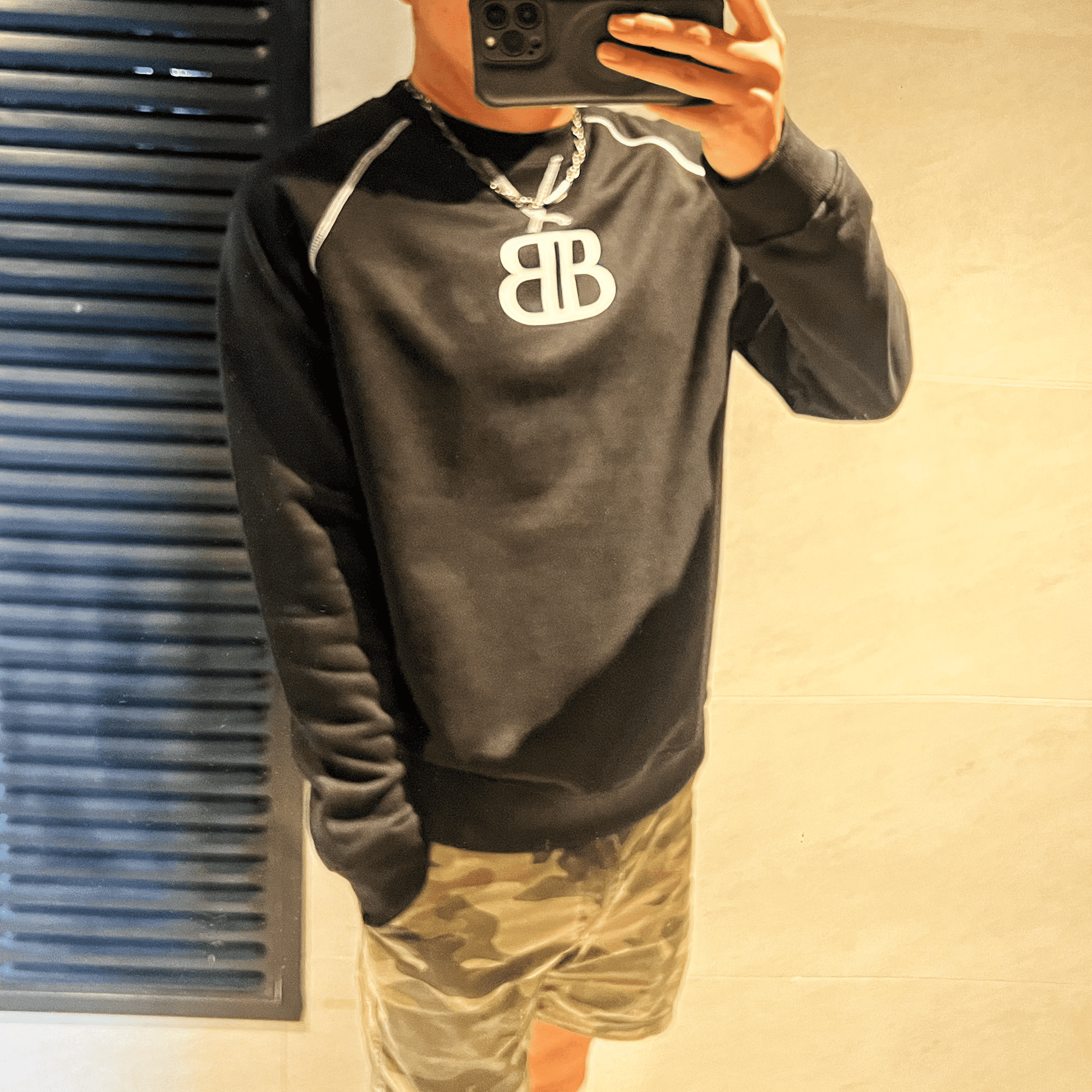 Variant image for Dam Tröja Löst Passform Ribbad 100% Bomull-1