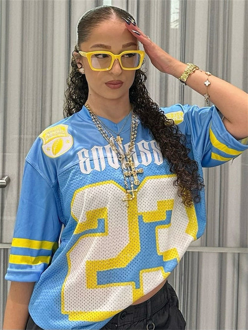 Herrar T-shirt V-ringad Färgblockering Polyester Spandex-1