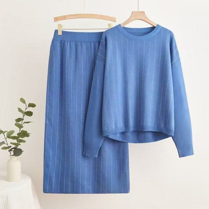 Kvinnors Midi Rockset Hög Midja Spandex-6