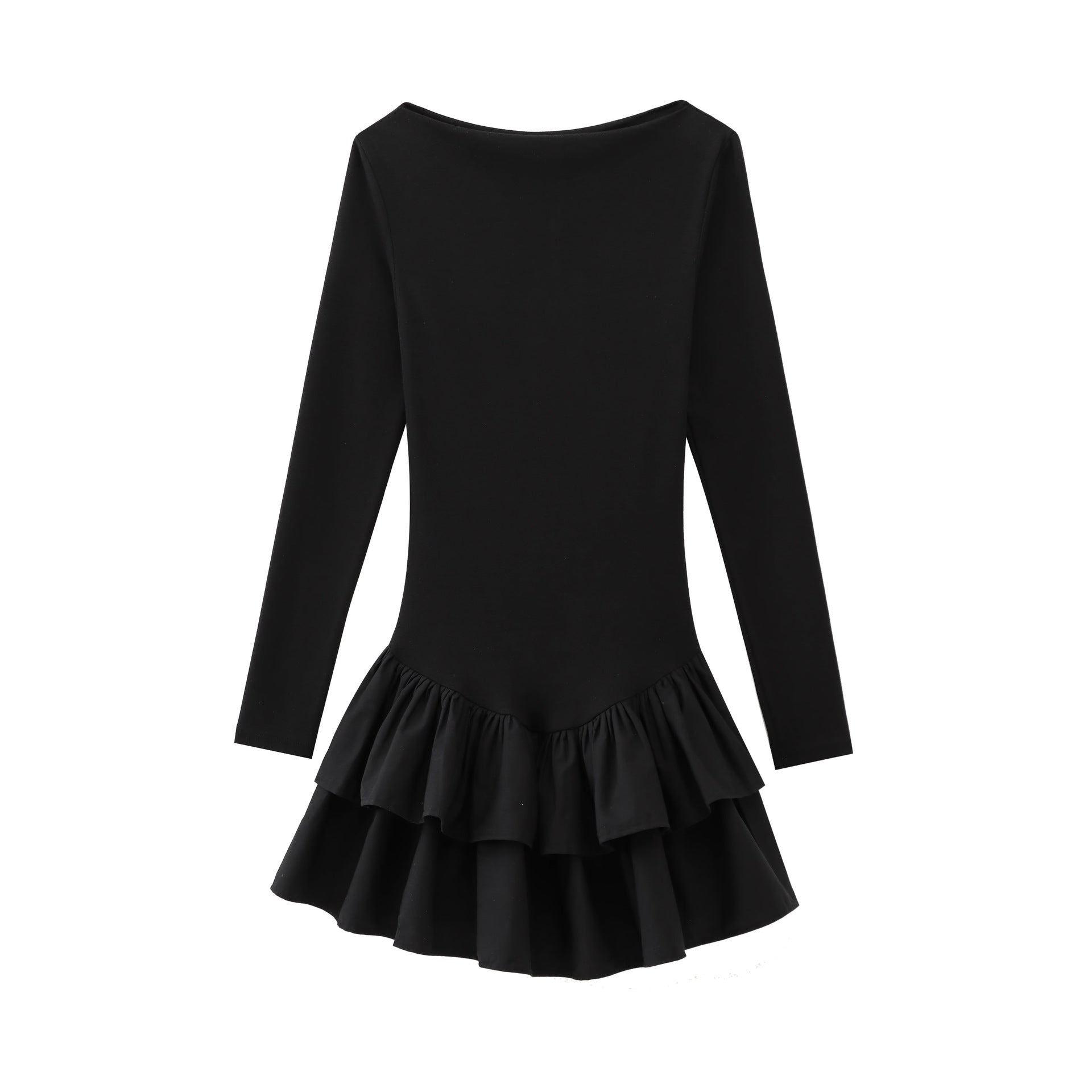 Variant image for Dam Klänning Långa Ärmar Elegant Polyester Fina Dam Klänningar-1