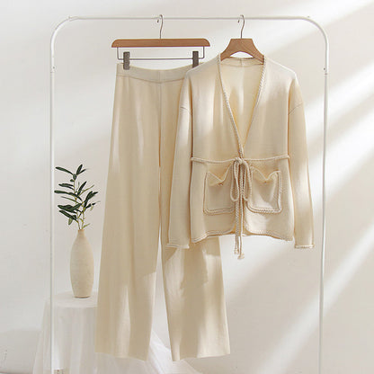 Damer Avslappnad Uppsättning Kappa Tröja Akryl 4