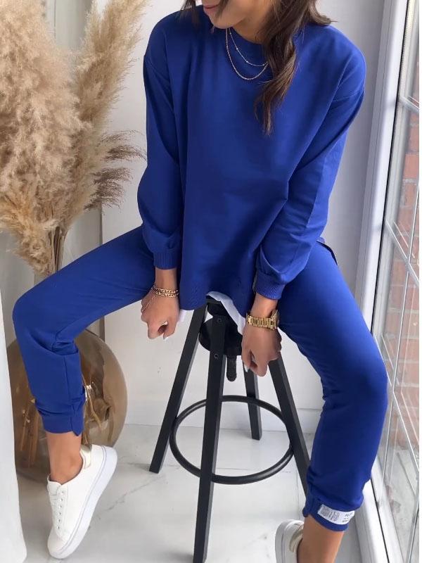 Variant image for Unisex Fritidsset Split Tröja 3/4 Byxor Polyester-1
