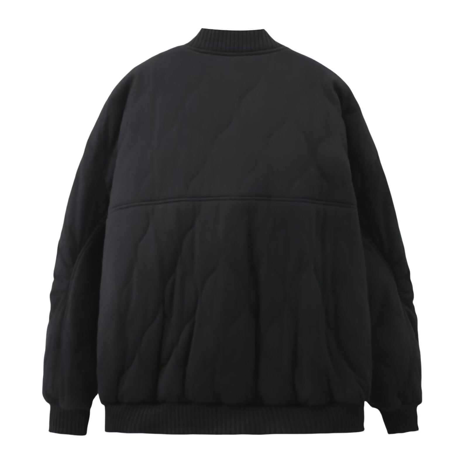 Damjacka Pilotjacka Casual Bomull Polyester Lösa Passform-6