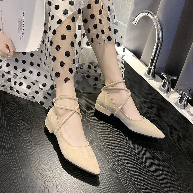 Svarta Ballerinaskor Dam med Klassisk Remdesign i Velour – Bekväm och Elegant Stil för Vardag och Fest 5