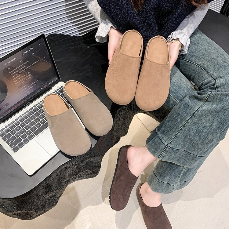 Dam Träskor Elegant Design med Ergonomisk Fotbädd Trätofflor 5