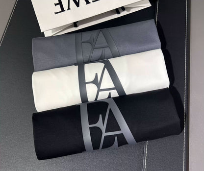 Variant image for Herr T-shirt Rund Hals Kvalitets Bomull Kort Ärme-11