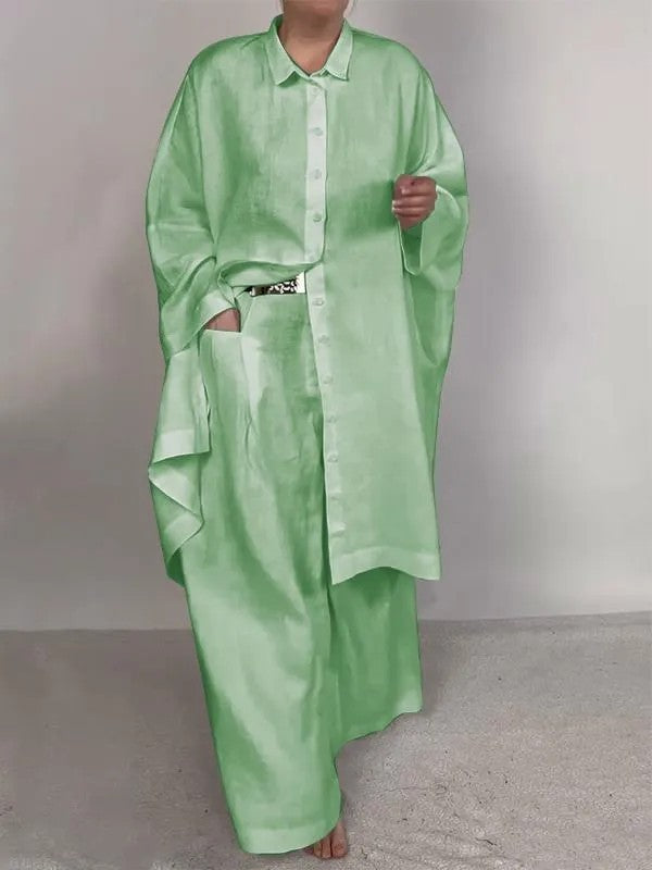 Variant image for Herrbyxor Linnebyxa Casual Set Polyester Spandex-9