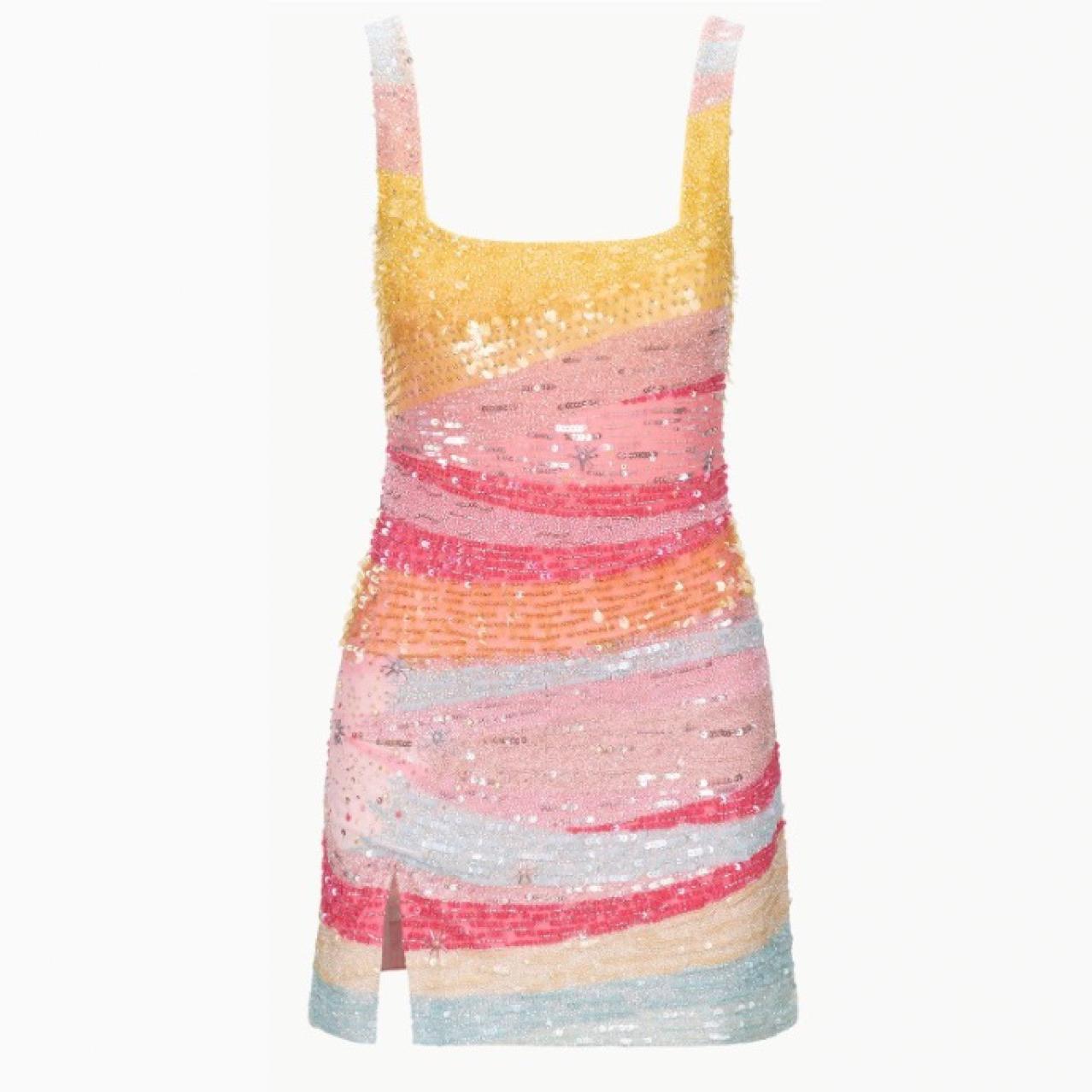 Damklänning Asymmetrisk Midi Off-Shoulder Polyester-3