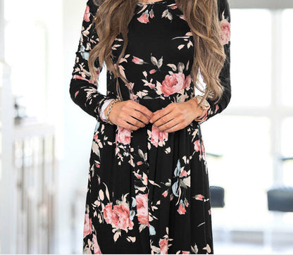 Variant image for Damklänning A-Linjeformad Polyester för Vardags och Fest-5