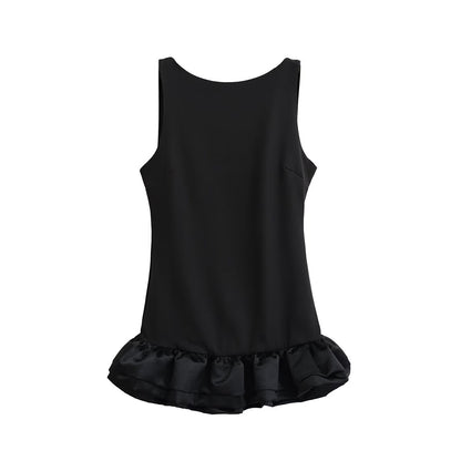 Fina Dam Klänningar A-Linjeformad Spaghetti Bärare Polyester-3