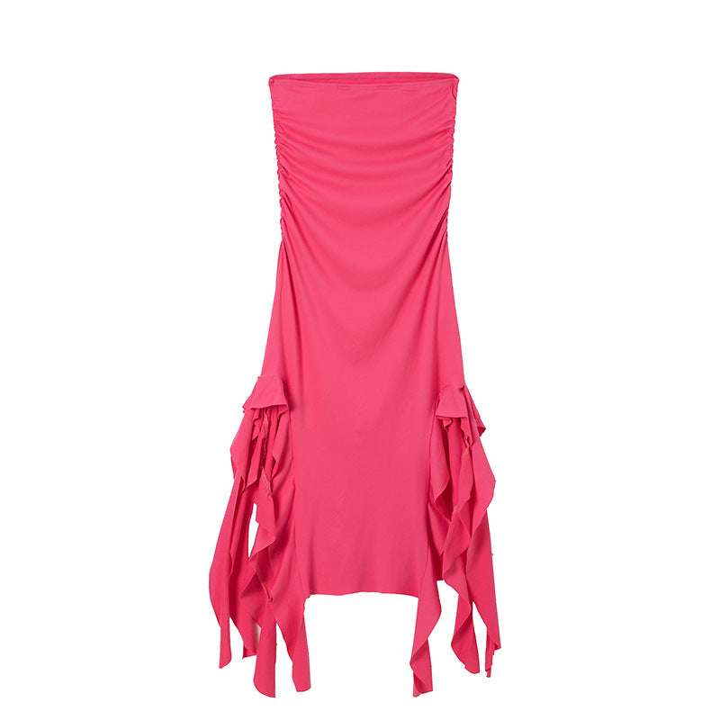 Variant image for Kvinnors Bodycon Klänning Oregelbunden Design Polyester-1